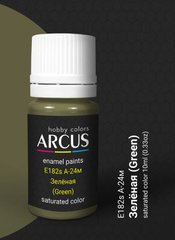 Эмалевая краска Green - Зеленая Arcus 182