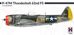Збірна модель Літака P-47M Thunderbolt 62nd Fighter Squadron Hobby 2000 72046 1:72