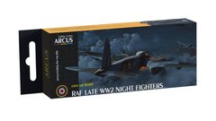 Набір емалевих фарб RAF Late WW2 Night Fighters Arcus 3009