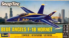 Сборная модель 1/72 быстрая сборка самолет F-18 Blue Angels Revell 11185