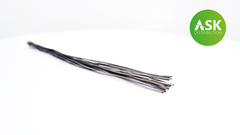 Semicircular lead wire 0.8 x 0.55 x 140 mm (approx. 16 pieces) Art Scale Kit ASK-200-T0081, In stock