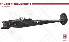 Assembled model 1/72 plane P-38M Night Lightning Hobby 2000 72043