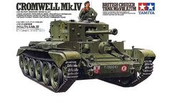 Збірна модель 1/35 танк British Cruiser Tank Mk.VIII, A27M Cromwell Mk.IV | Tamiya 35221