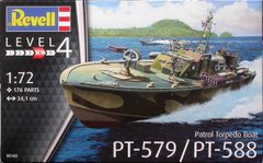 Сборная модель 1/72 Катера Patrol Torpedo Boat PT-579/PT-588 Revell 05165