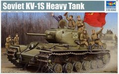 Сборная модель 1/35 танк soviet KV-1S Heavy Tank Trumpeter 01566