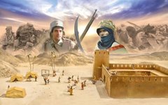 Набор Beau Geste Алжирское восстание туарегов - Битва Italeri 6183