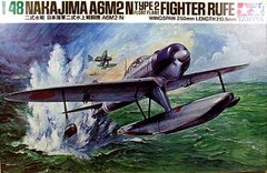 Збірна модель 1/48 літак Nakajima A6M2-N Type 2 Floatplane Fighter (Rufe) Tamiya 61017