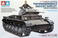 Збірна модель 1/35 танка Sd.Kfz.121 Panzerkampfwagen II Ausf. A / B / C (French Campaign) Tamiya 35292