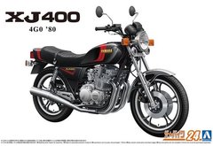 Збірна модель 1/12 мотоцикл Yamaha 4G0 XJ400 '80 Aoshima 06367