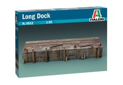 Збірна модель 1/35 частина порту Long Dock Italeri 5612