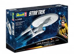 Сборная модель 1/500 Star Trek Into Darkness USS Enterprise Modellbausatz Revell 04882