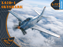 Збірна модель 1/72 літак XA2D-1 Skyshark Early Version Clear Prop! CP72005