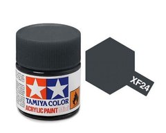 Акриловая краска XF24 Темно-серая (Dark Gray) 10мл Tamiya 81724