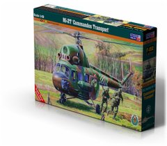 Збірна модель 1/48 гелікоптер Mi-2T "Commandos Transport" MisterCraft F152