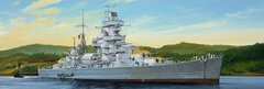 Assembled model 1/350 ship German Heavy Cruiser Admiral Hipper 1941 Trumpeter 05317