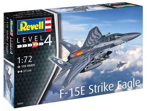 Збірна модель 1/72 літак F-15E Strike Eagle Revell 03841