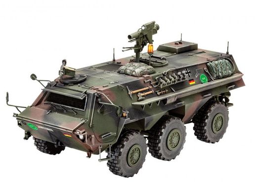 Prefab model of armored personnel carrier 1:35 TPz 1 Fuchs A4 Revell 03256
