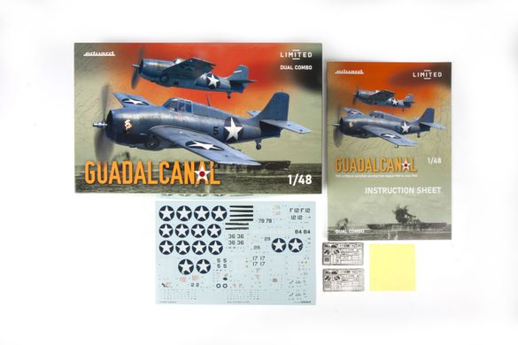 Assembled model 1/48 aircraft GuadalCanal Limited - Dual Combo Eduard 11170