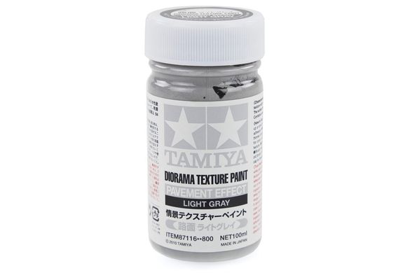 Диорамная паста Эффект тротуара светло-серый (Diorama Texture Paint) Tamiya 87116