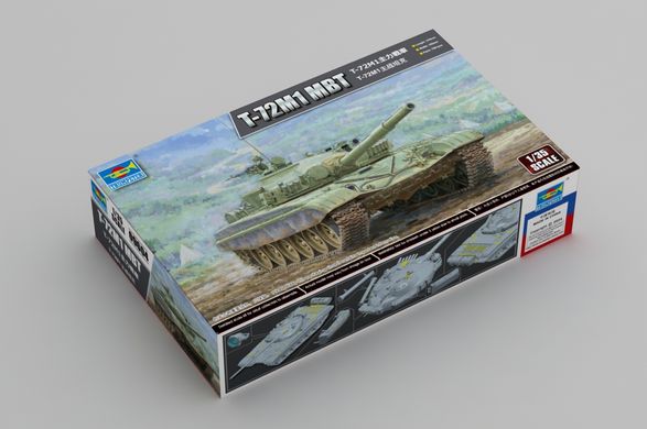 Сборная модель 1/35 основной боевой танк Т-72М1 Trumpeter 09604