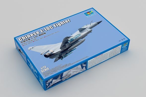 Сборная модель 1:72 самолет Chinese J-10C Fighter Trumpeter 01698