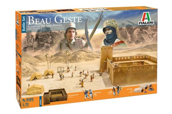 Набір Beau Geste Алжирський повстання туарегів - Битва Italeri 6183