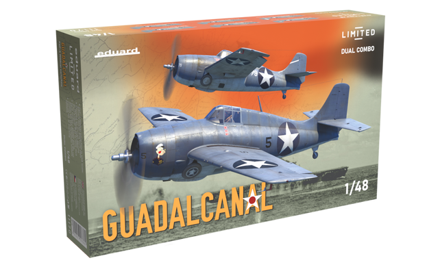 Assembled model 1/48 aircraft GuadalCanal Limited - Dual Combo Eduard 11170