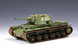 Збірна модель танк 1/35 KV-1 Model 1942 Lightweight Cast Tank Trumpeter 00360