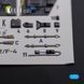 3D наклейки 1:72 для BF109-F2/F4 (Fine Molds) Kelik K72123