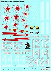 Decal 1/48 Victory Falcons: Aces on La-7 Foxbot 48-005, In stock