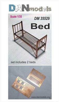 Photoetch 1/35 army bed (2 pcs) DAN Models 35529
