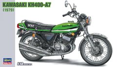 Збірна модель 1/12 мотоцикл Kawasaki KH400-A7 1979 Hasegawa 21506