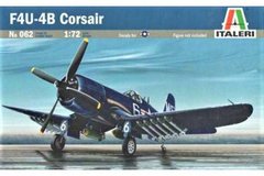 Збірна модель 1/72 літак F4U-4B Corsair Italeri 0062
