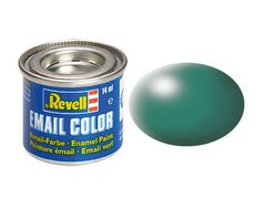 Emaleva farba Revell #365 Shovkova matte green color patina RAL 6000 (Silk Matt Patina Green) Revell 32365