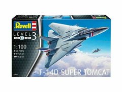 Збірна модель 1/100 літак F-14D Super Tomcat Revell 03950