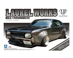 Сборная модель 1/24 автомобиля 130 Laurel Works LB Performance Aoshima 01148