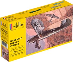 Prefab model 1/72 aircraft Focke Wulf Fw 56A-1 Stösser Heller 80238