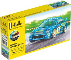 Prefab model 1/43 car Subaru Impreza WRC`02 - Starter kit Heller 56199