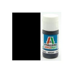 Акриловая краска черный глянцевый Gloss black 20ml Italeri 4695