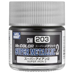 Краска Mr. Color Super Metallic Super Iron 2 Mr.Hobby SM203