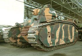 Сборная модель 1/35 Французский боевой танк B1 bis Tamiya 35282