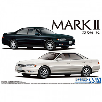 Сборная модель 1/24 автомобиль Toyota JZX90 Mark II Grande / Tourer '92 Aoshima 06146