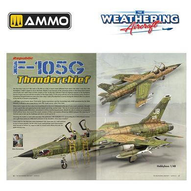 Magazine "Weathering AIRCRAFT - Acrílicos" issue 25 (English) Ammo Mig 5225