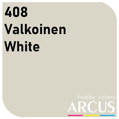 Эмалевая краска White (белый) ARCUS 408