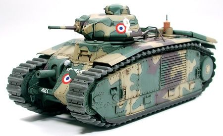 Збірна модель 1/35 Французький бойовий танк B1 bis Tamiya 35282