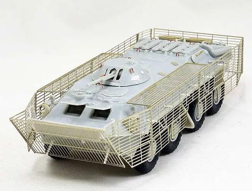 Photo-etched 1/72 anti-stimulus hinged grilles for the ACE PE7263 APC-70 model of the prefabricated model., In stock