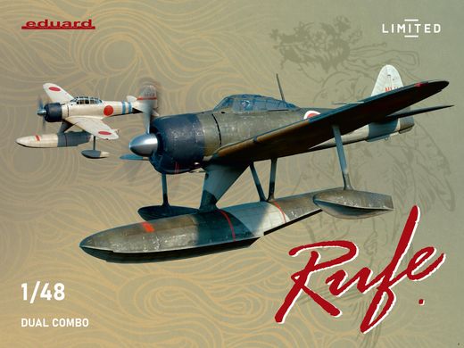 Збірна модель 1/48 літаки Rufe Limited Edition / Dual Combo / A6M2-N Zero Eduard 11171