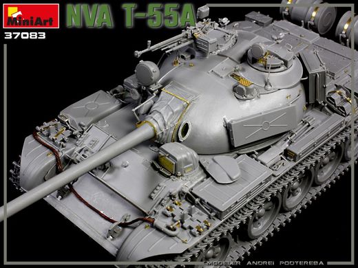 Сборная модель 1/35 танк NVA T-55A MiniArt 37083