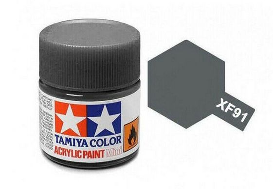 Акриловая краска XF91 японский серый (IJN Gray YA) 10мл Tamiya 81791