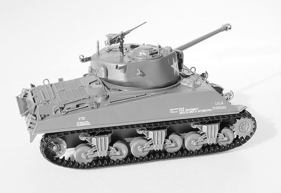 Assembled model 1/35 tank M4A3 (76) W VVSS Late ASUKA Model 35-043